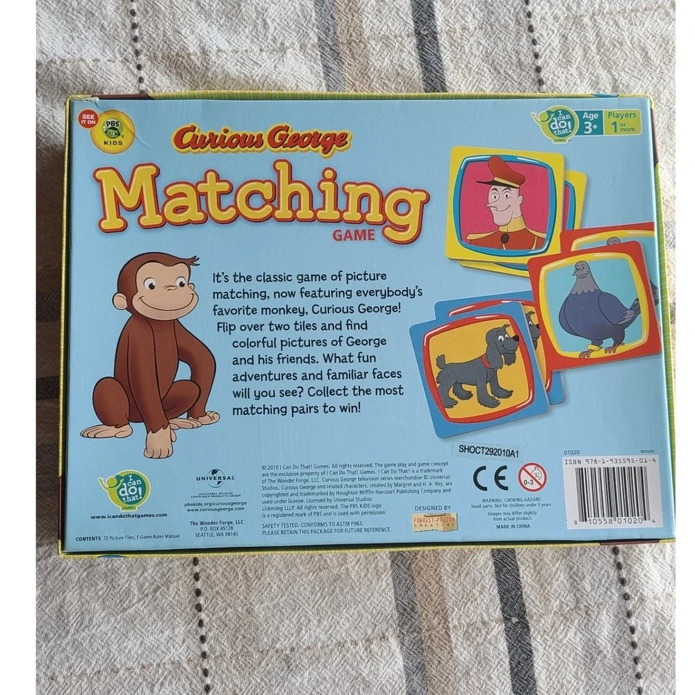 Wonder Forge curious george